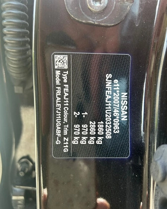 Nissan Qashqai cena 66500 przebieg: 32924, rok produkcji 2017 z Prudnik małe 254